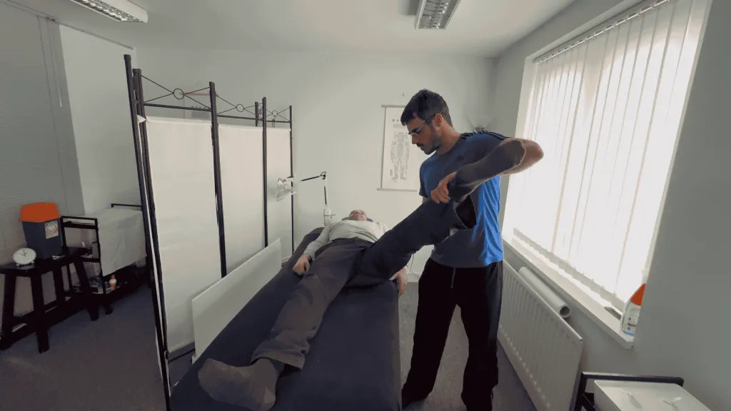 back pain assessment in Shiremoor clinic