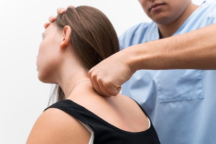 stiff neck treatment Newcastle